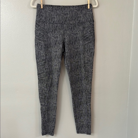 Athleta Delancey Textured Moto Tight - Picture 2 of 9